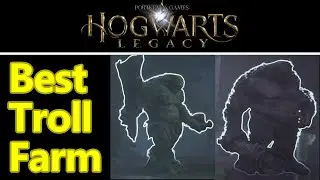 Hogwarts Legacy troll location guide, best farm spot, infinite troll boogeys and EASY fast xp boost