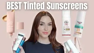 My Favorite Tinted Sunscreens + Try On | EltaMD, Eucerin, Elf & More