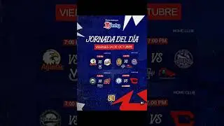 jornadas de hoy 24 de octubre a partir de las 7:00 pm #beisbol #lvbp #beisbolvenezolano #deportes