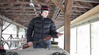 AK 47 Muzzle Brakes - Demonstration / Test in HD (AK74,Slant,Nut)