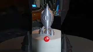 Silk Silver Filament from Jayo Retro Rocket #3dprinting #rocket #review