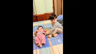 ချစ်စရာကောင်းတဲ့ ​စိန်ဥတို့ညီအကိုနှစ်ယောက် 🥰