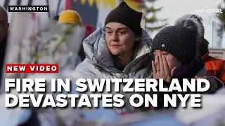 Authorities say fatal Swiss bar fire was caused by sparkling candles on Champagne bottles