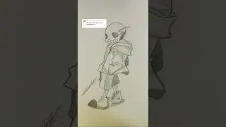 I hope you like it #subscribe #art #aestheic #artist #2026 #shorts #youtubeshorts #sans #undertale