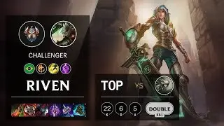 Riven Top vs Camille - BR Challenger Patch 10.6