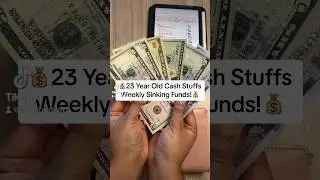23 Year Old SAVES how MUCH MONEY?! 😱💰⬇️ #financialindependenceretireearly #cashstuffing #beginner