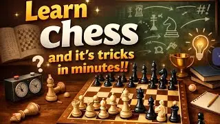 Learn chess in just 10 minutes with all the rules explained !! 