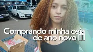Compras no mercado! fim de ano sozinha