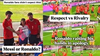 Ronaldo Apologizes to Hungary Fans | Messi vs Ronaldo Funny Moment l Messi Fan Prank