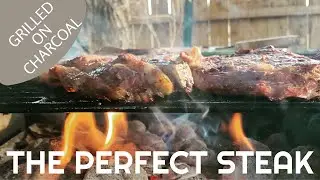 How to Grill Steak on Charcoal