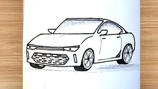 how to draw car essay step by step | car drawing essay for beginners | car drawing essay| car draw|