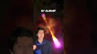 Relativistic Jet Pointed STRAIGHT AT EARTH! #blazar #blackhole #space #astronomy #universe