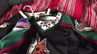 My NHL Jersey and Hat Collection
