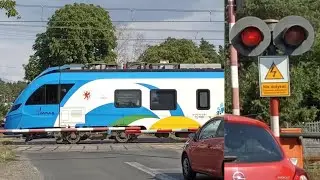 •PRZEJAZD KOLEJOWY• Kliniska Wielkie ul. Piastowska