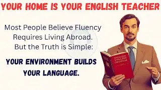 Create Your Own English Environment at Home || Become Fluent Faster || Learn English