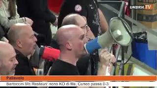 Bartoccini Mc Restauri Perugia nono stop di fila, Cuneo passa 0 3   Umbria TV