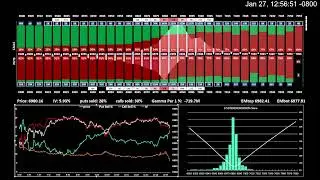 SPX Options Premium / Volume Profile - 1/27/26