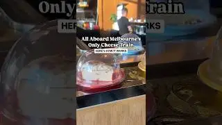 Melbourne's First Cheese Train Has Arrived | Splatters #melbournefood #australia