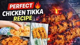Perfect Chicken Tikka Recipe at Home | Smoky & Juicy Chicken Tikka | Easy Indian Starter