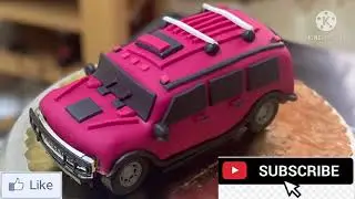 Is this a cake??moving car cake|hummer cake|cake tutorial