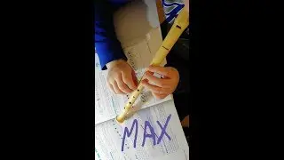 1 урок. Флейта.Ноты СИ, ЛЯ, СОЛЬ