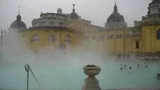 At Széchenyi Gyógyfürdő (Széchenyi Medicinal Bath)