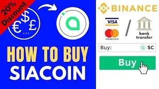 How to buy Siacoin (SC) ✅ Step-by-Step Tutorial [0.08% fees]