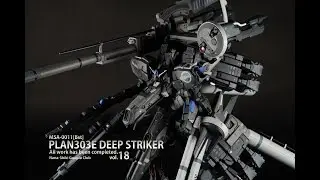 ガンプラ全塗装:[完成!]MGディープストライカー[PLAN303E][MG DEEPSTRIKER]vol.18(EngSub)
