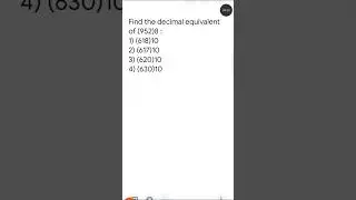 How to Convert Octal Number to Decimal Number ✅ #htet #exam #exam #examinations #supplementary
