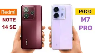 Redmi Note 14 SE vs POCO M7 Pro Comparison | Who is the Best Phone Under 15k