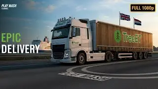 Epic Cross-Border Delivery! 🚛|| Felixstowe &rarr; Rotterdam || ETS2 TreeET