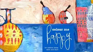 colour me happy - online art class
