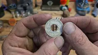 The Making of my 1st Silver Half Dollar ring. @TbirdStacking @MySilverJourney