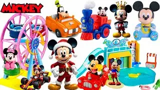 Ultimate ASMR Disney Mickey Minnie Mouse Relaxation Unboxing | Swimming Pool TOY PLAYSET ASMR