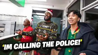 Ray, Reggie & Chris Sang Ghetto Christmas Carols in Public! 😂