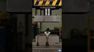 Real Diamond vs Hydraulic Press &ndash; Can It Survive?