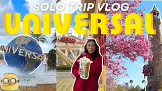 SOLO TRIP TO UNIVERSAL STUDIOS AND ISLANDS OF ADVENTURE | you''ll feel like you're there with me!