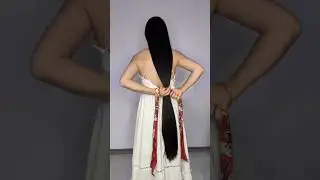 how to make unique hair style 🤩 #longhair #tutorial #hairstyle #unique #stylish #ootd #hairtutorial