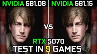 Nvidia Drivers (581.08 vs 581.15) | RTX 5070 | Stable Drivers? | 2025