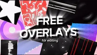 FREE POPULAR OVERLAYS FOR EDITING  / CAPCUT