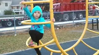 Addie Plays on the Playground