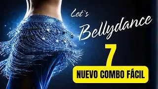 BELLYDANCE💃 pasos para coreografía fácil - Combinaciones danza árabe, danza del vientre 🡺COMBO 7🡸