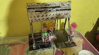 How to Make a Swing with Newspaper | Easy Newspaper Craft Ideas