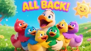 Five Little Ducks | Nursery Rhymes & Kids Songs | Learn Counting with Mother Duck!
