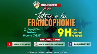 LETTRE À LA FRANCOPHONIE I Pasteur Yvonne OGAY