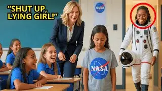 Teacher mocks BLACK student claiming mom works at NASA&mdash;until the astronaut herself walks into class