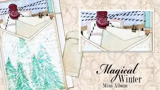 Creative Matting + Photo Mat Insert + Faux Vintage Envelope Technique