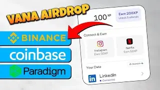 VANA AIRDROP: COMECE A FARM de XP HOJE! ⚡️ Novo Aplicativo de IA que Vai Pagar