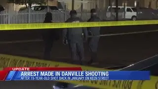 Danville PD arrest wanted man connected to Keen Street shooting