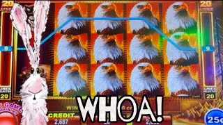 The Eagle 🦅 Has Landed! My Biggest WIN Yet on Eagle Bucks! & 5 Reel🎰 Old SCHOOL Double Dollars!